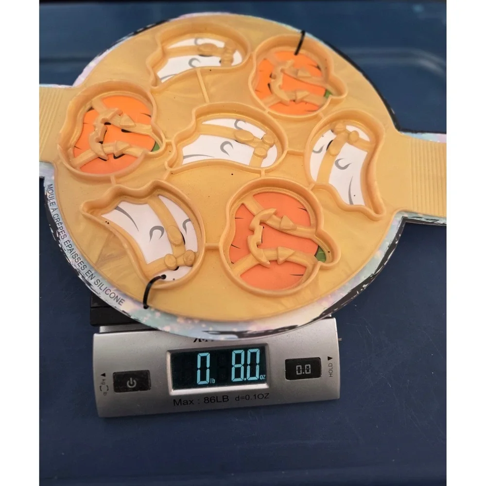 Halloween‎ Ghost and Pumpkin Pancake Silicone Mold